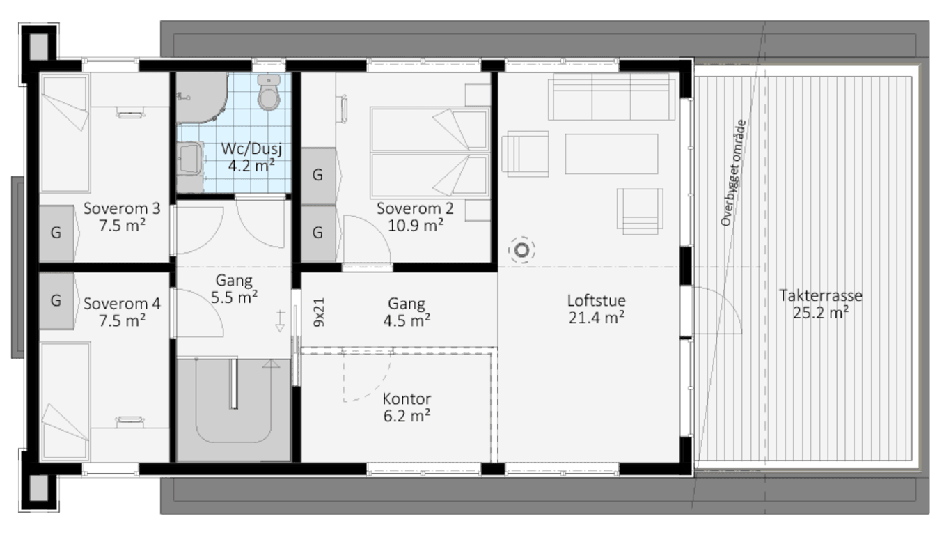 AXINITT Plantegning 3