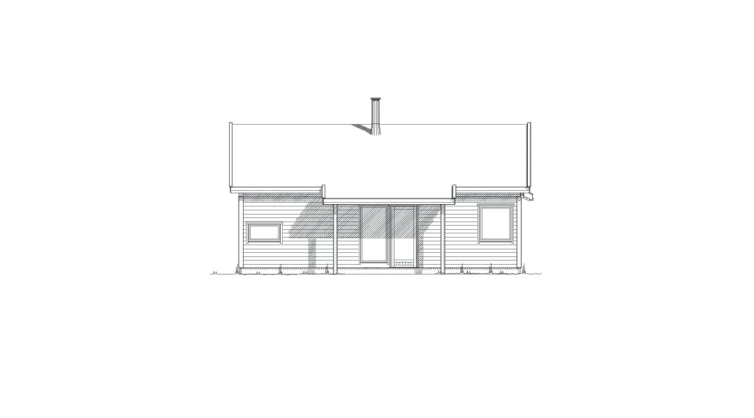 LILLEGÅRD MODERNE Plantegning 3