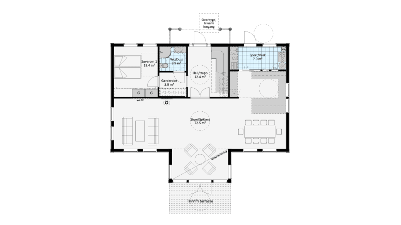 SINOBER Plantegning 1