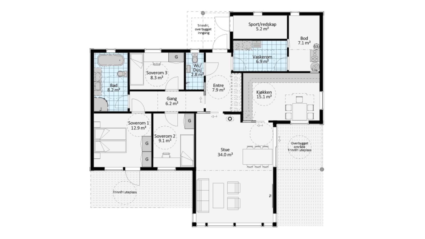 ONYX 1 Plantegning 1